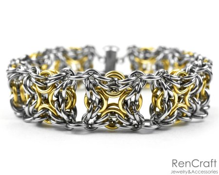 Византийское кольчужное плетение