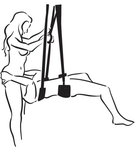 Секс качели позы