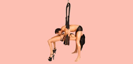 Секс качели позы