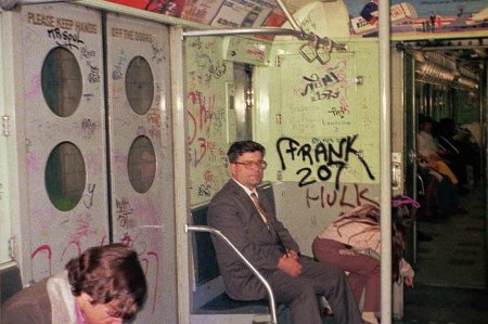 Метро нью йорка 70е граффити