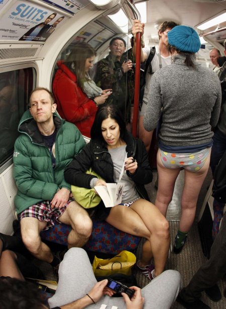 No pants subway ride 2012