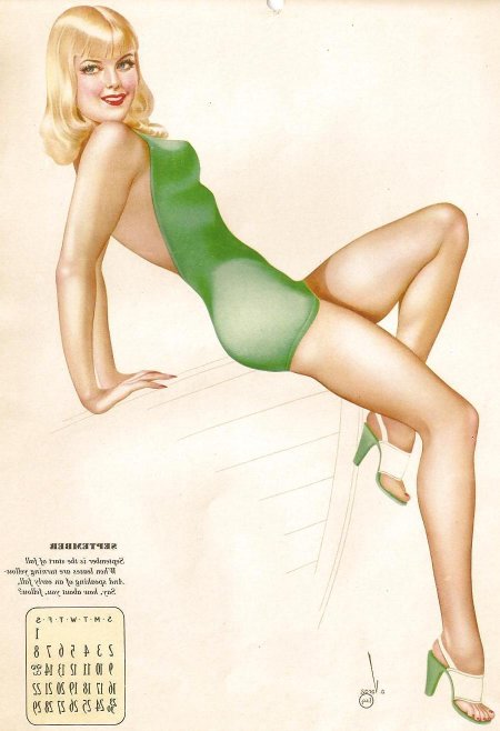 Альберто варгас пин ап