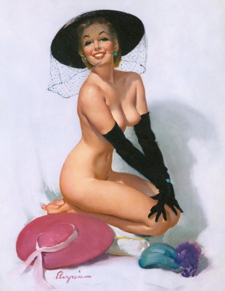 Художник джил элвгрен пин ап