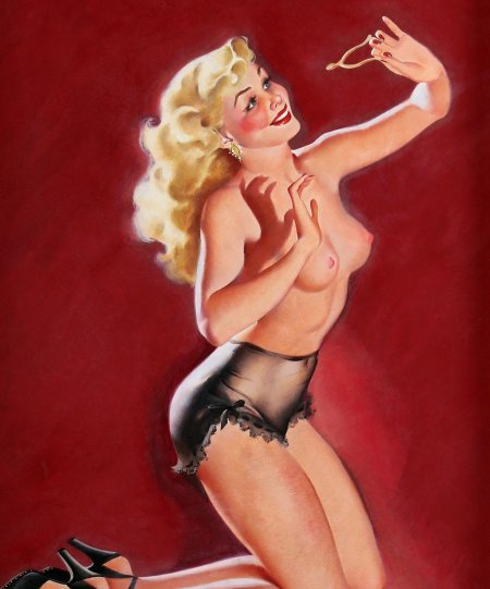 Пин ап девушка