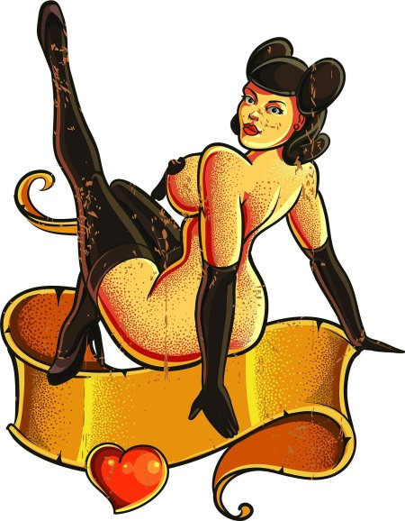 Пин ап девушки