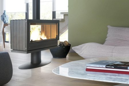 Печь-камин invicta nelson