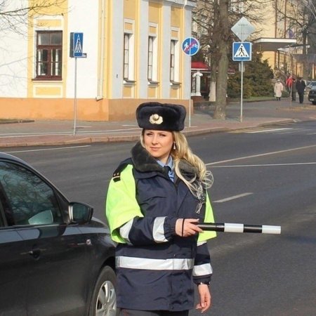 Инспектор гибдд женщина