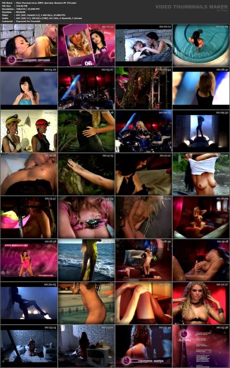 Популярные русские клипы