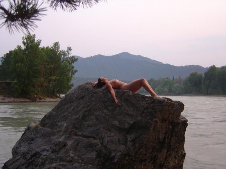 В горах алтая