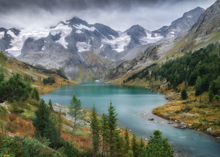 Озеро поперечное мультинские озера