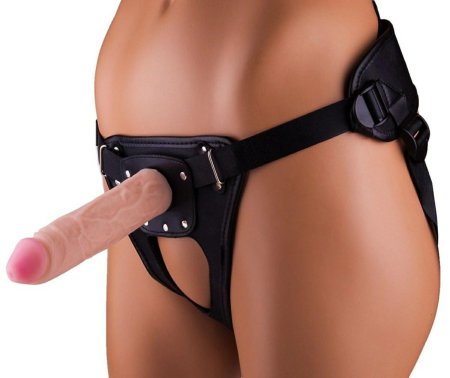 Lovetoy (а-полимер) страпон неоскин harness