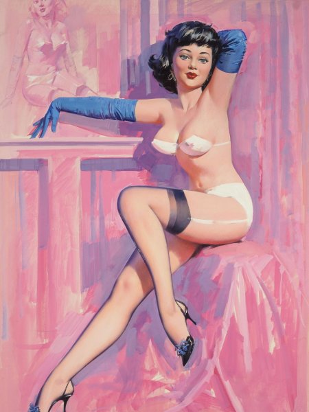 Pin up художник джил элвгрен