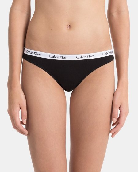 Черные трусы calvin klein