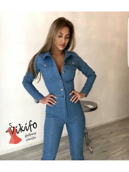 Джинсовые комбинезоны