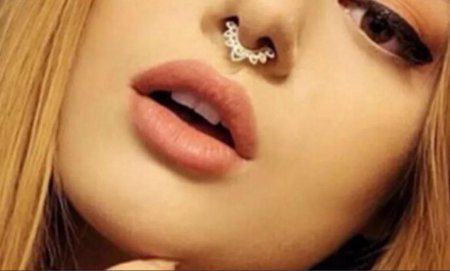 Септум прокол кольцо