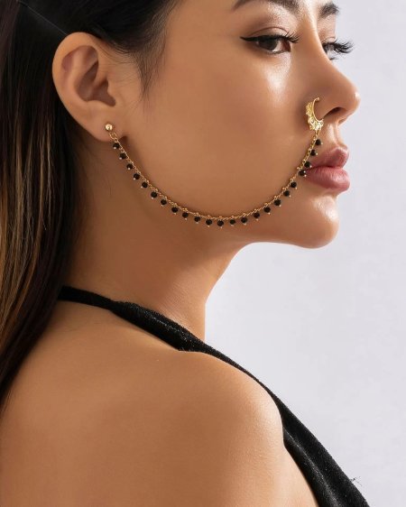 Серьги цепочка