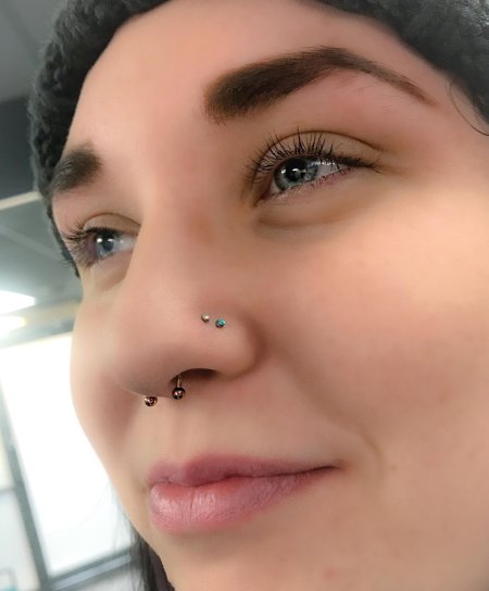 Пирсинг септум