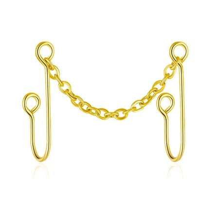 Пирсинг с цепочкой