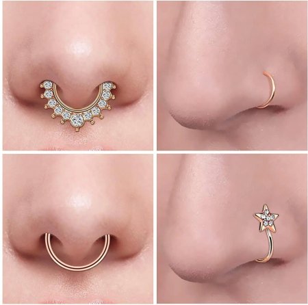 Пирсинг кольцо для носа