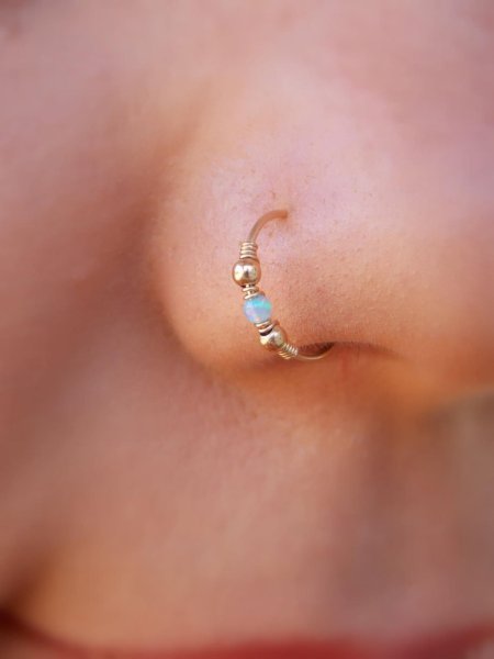 Нос пирсинг