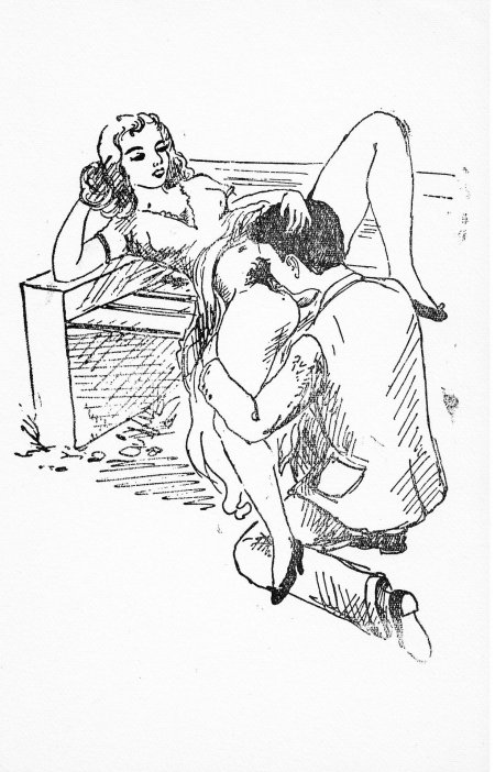 Кунилингус иллюстрация