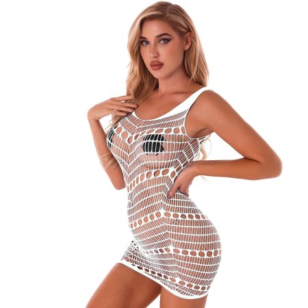 Мини платье в сеточку