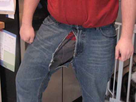 Смешные джинсы
