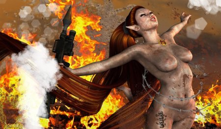 Девушка в огне