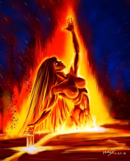 Толава богиня огня