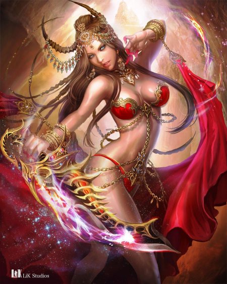 Восточные девушки фэнтези