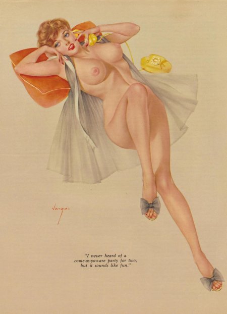 Альберто варгас картины