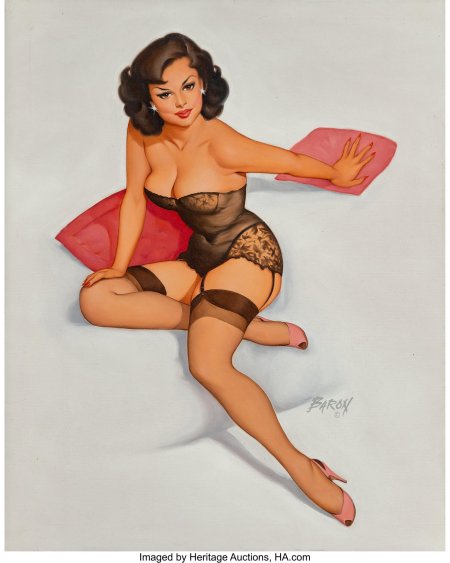 Порнографический пинап