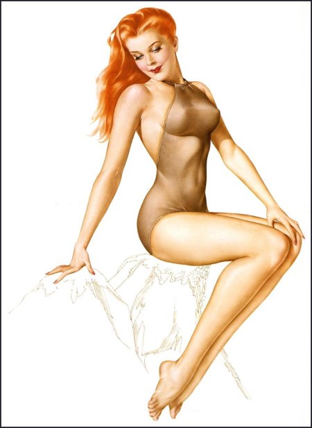 Пин ап эротика