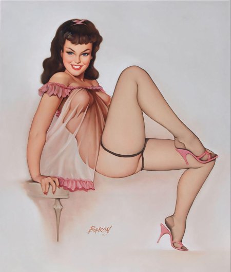 Пин ап девушка