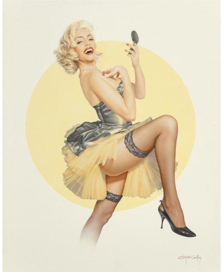 Pin up художник джил элвгрен