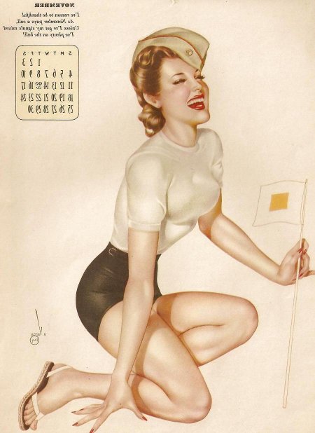 Альберто варгас пин ап