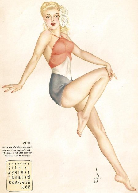 Альберто варгас пин ап