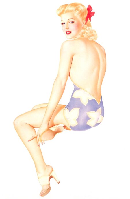 Альберто варгас пин ап