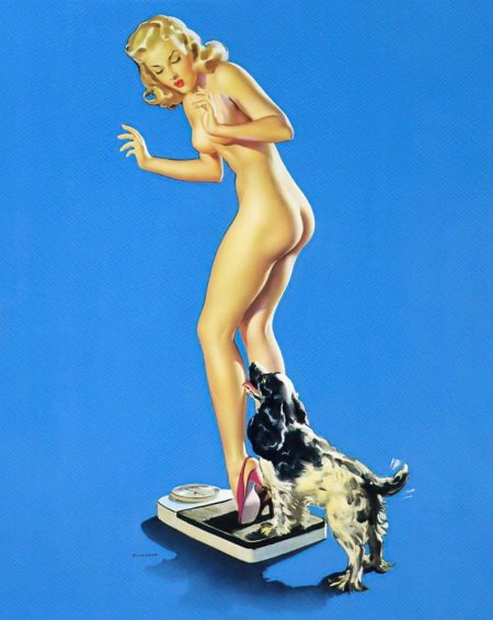 Голые женщины в стиле пин ап