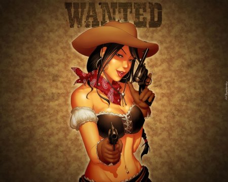 Девушка ковбой