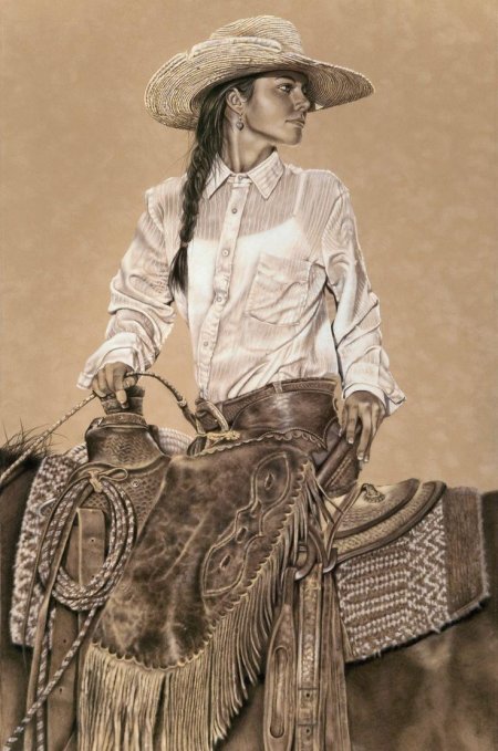 Дикий запад ковбои