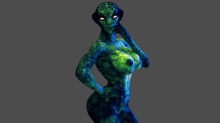 Инопланетянка рептилоид