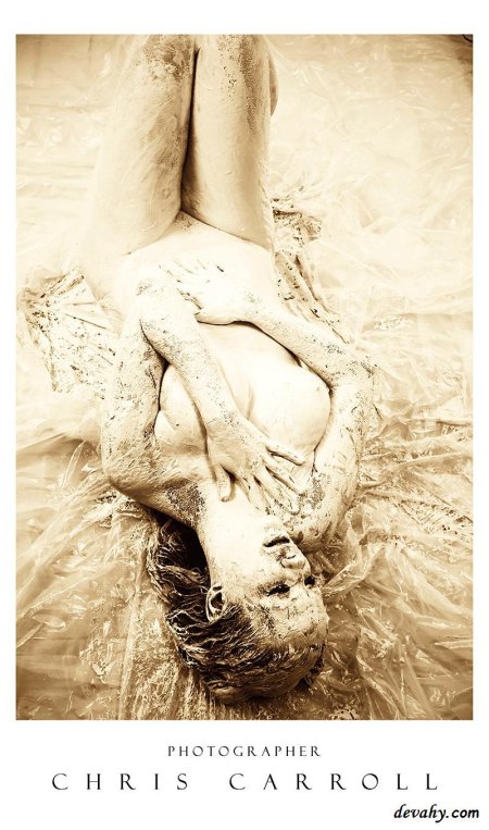 Голая натурщица