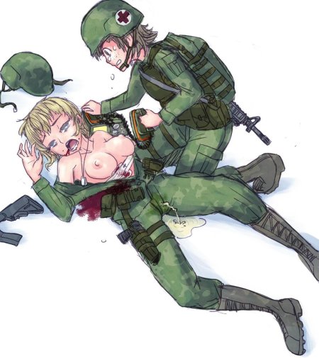 Военнослужащая хентай
