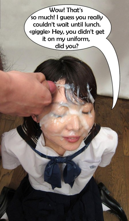 Японские школьницы буккаке