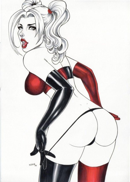 Рисунки харли квинн
