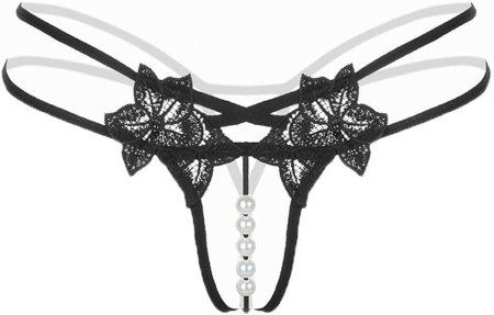 Стринги с бусами