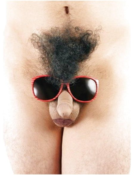 Мужская интимная прическа