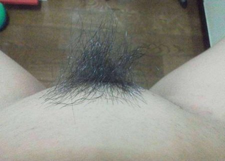 Первые лобковые волосы селфи