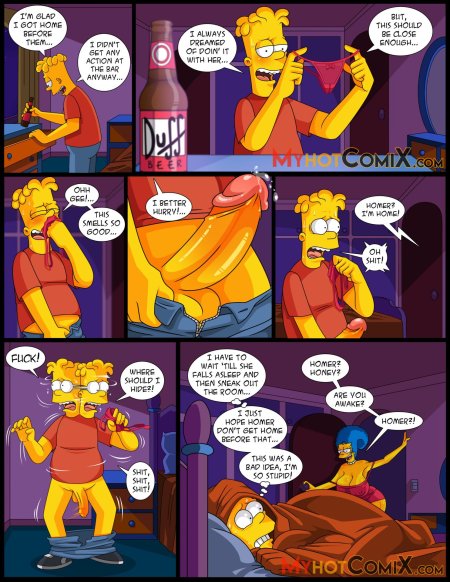 Порно комикс симпсон